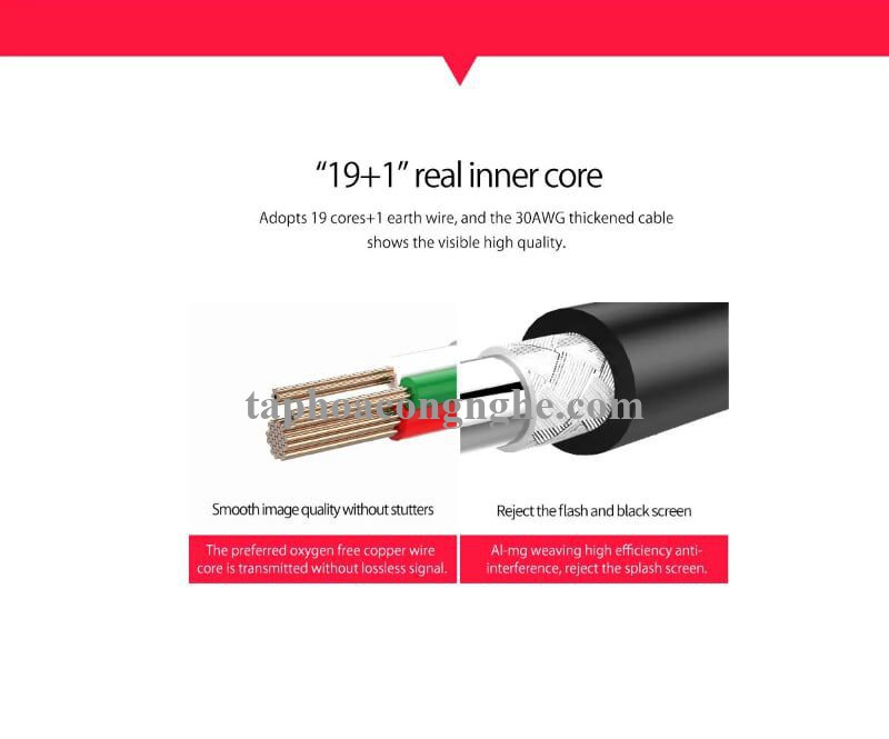 Orico 95940 Hd308-50-Bk 5M Màu Đen V2.0 Cáp Nối Hdmi 30095940